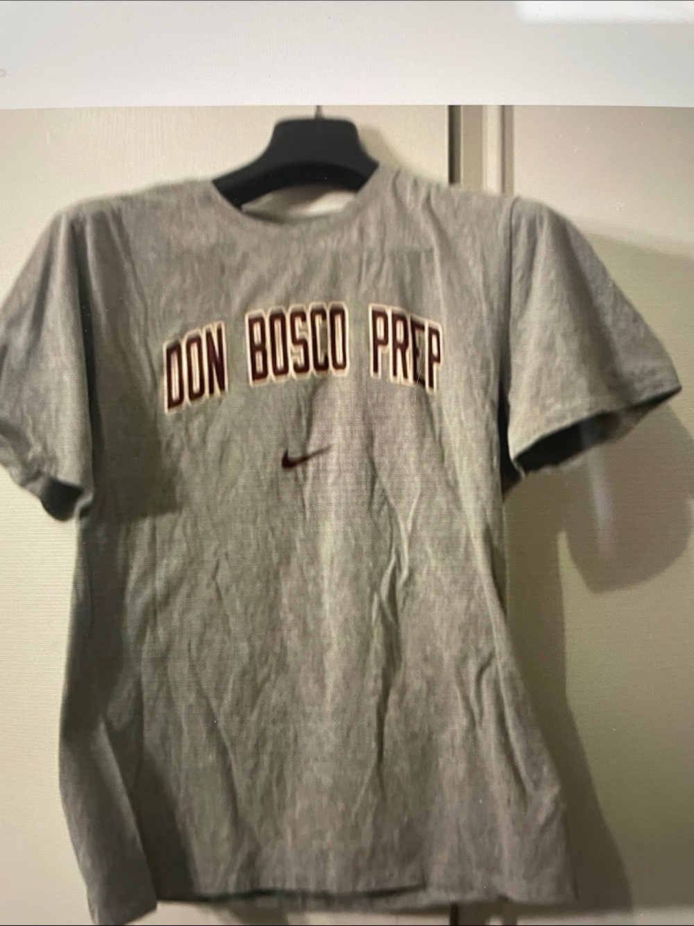 Nike Gray "Don Bosco Prep" Short-Sleeve Tee